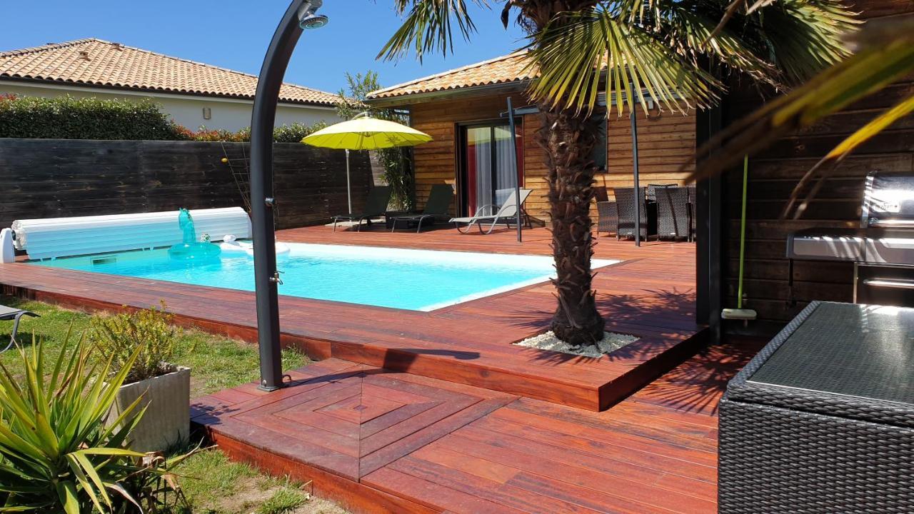 Villa Avec Piscine Chauffee Moliets-et-Maa Exterior photo