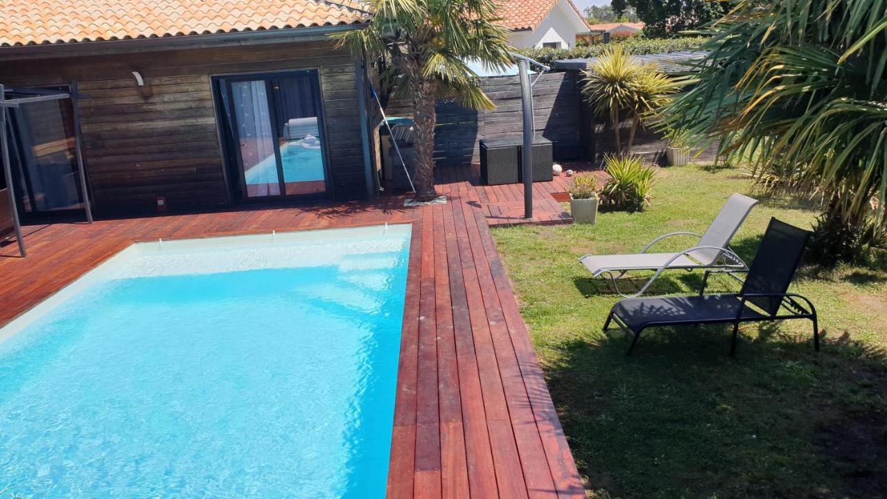 Villa Avec Piscine Chauffee Moliets-et-Maa Exterior photo